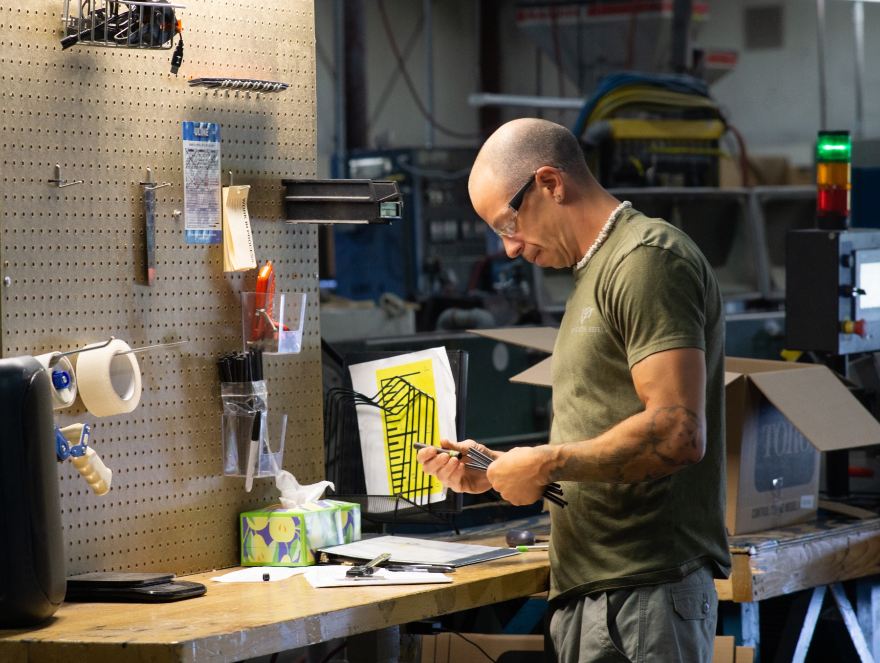 Hamilton facility quality control production area